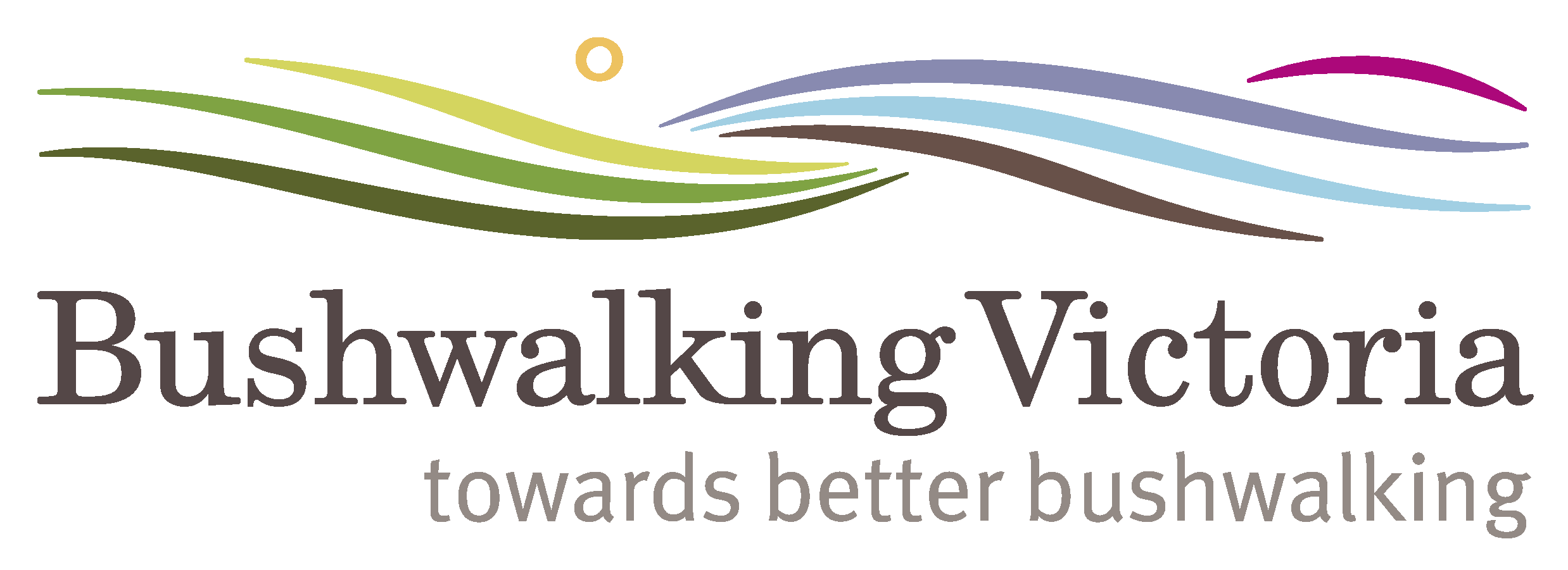 Bushwalking Vic logo with tagline 2